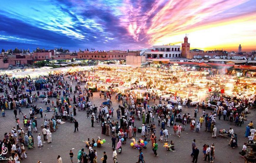 Nuit dans la Medina de Marrakech