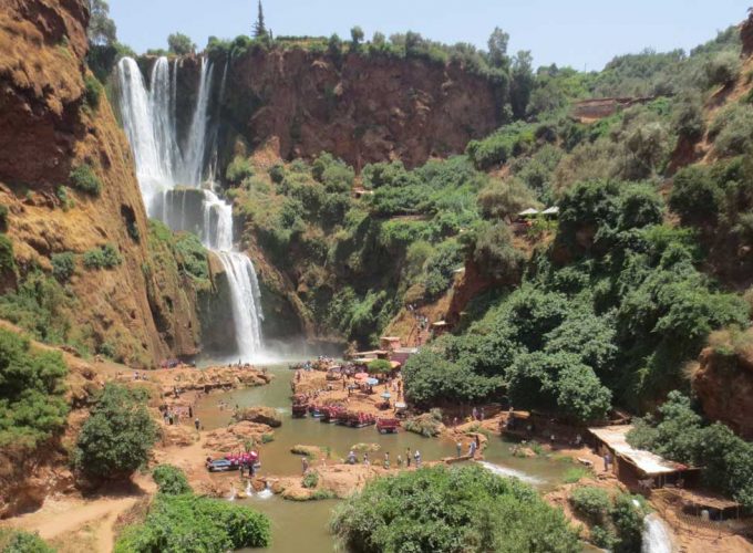 Agence de voyages à Marrakech, Maroc