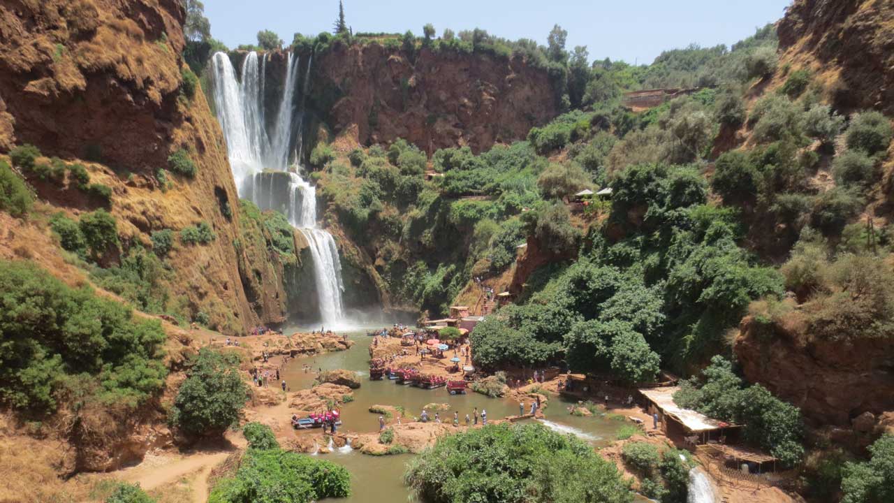 Azilal (region) : Ouzoud falls day trip from Marrakesh