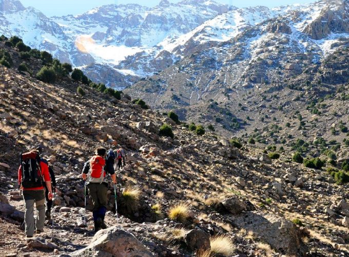 Hiking in the Toubkal National Park