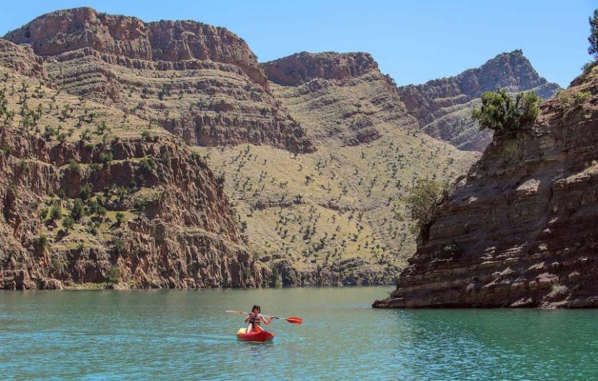 Bin el Ouidane : Kayaking on the lake or on the river