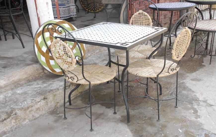 Fabriquer une chaise Marocaine