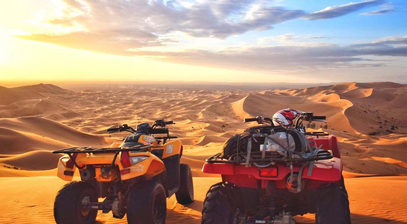 Merzouga / Erg Chebbi : Quad bike