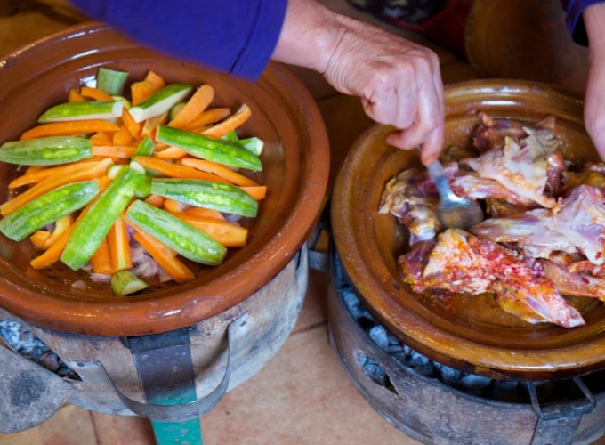 Agence de voyages à Marrakech, Maroc