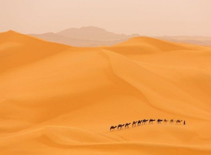 Agence de voyages à Marrakech, Maroc