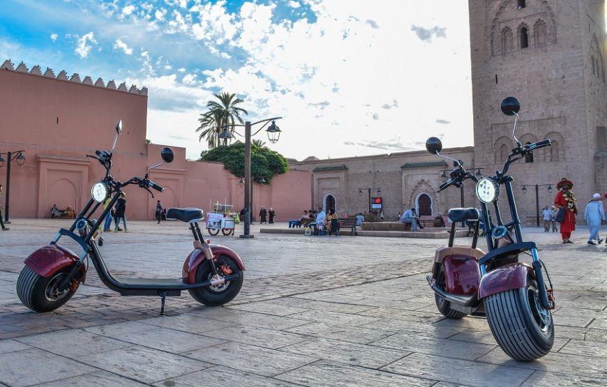 Marrakech : Balades citadines écologiques : l’ecoscooter