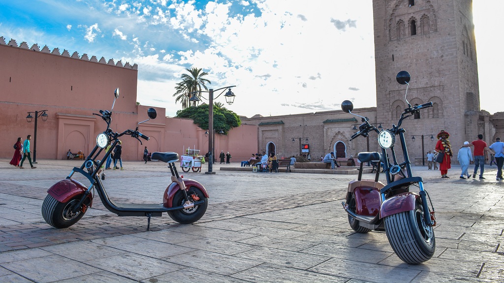 Marrakesh : EcoScooter City Tour