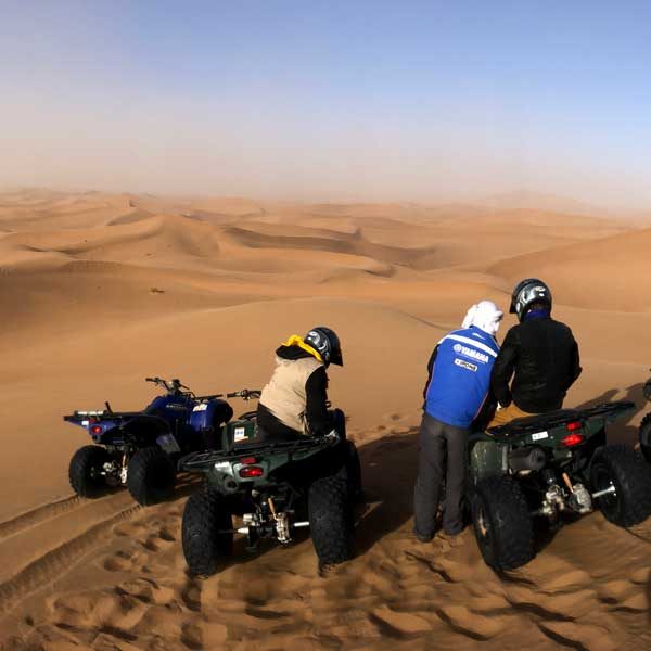Merzouga / Erg Chebbi : Quad bike