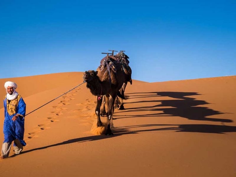 Agence de voyages à Marrakech, Maroc